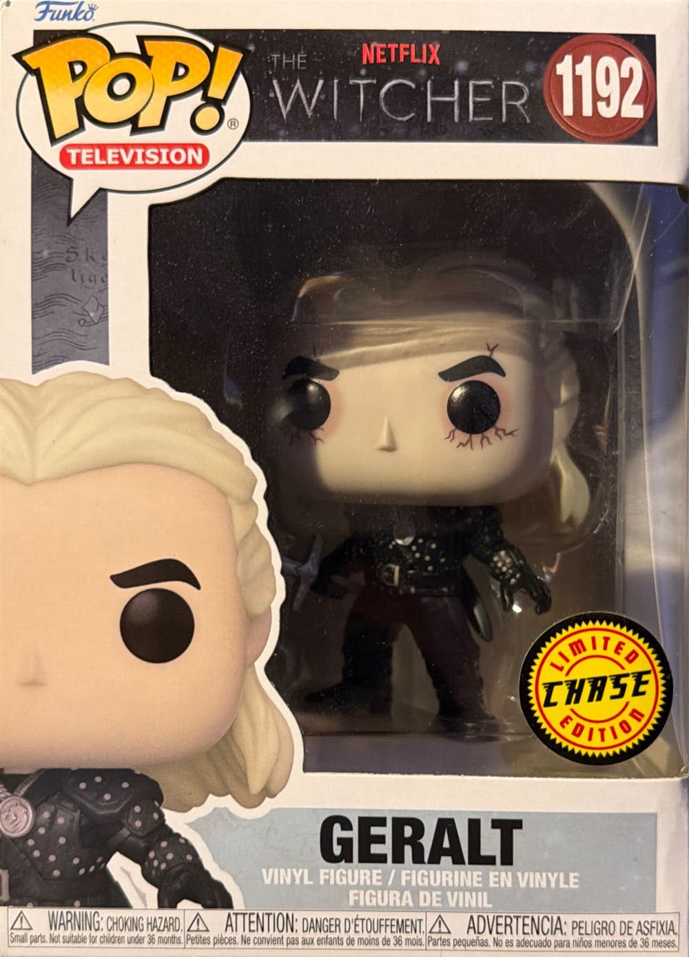 Geralt - Witcher vinyl figure collectible [Barcode 889698578141] - Main Image 4