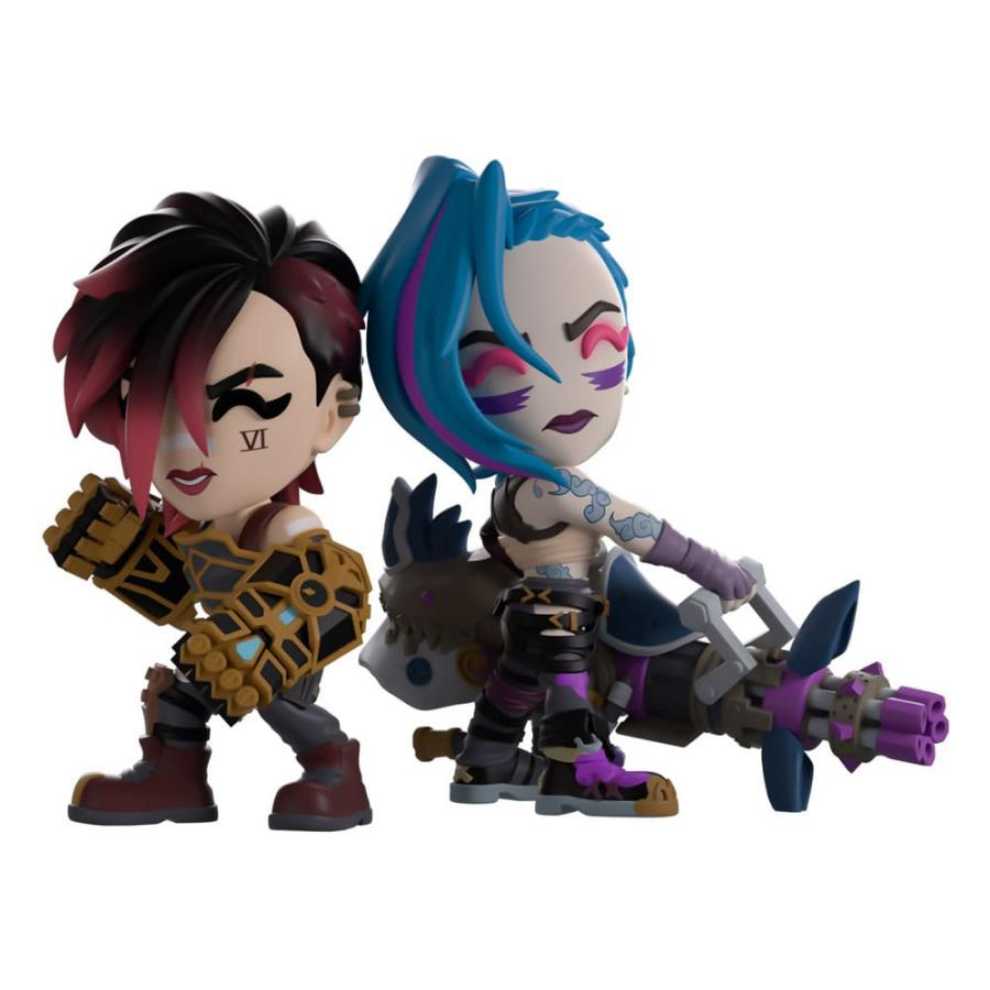 Arcane & Jinx 11 Cm Pack 2 Figurine Youtooz Of 11cm De Figurines 2er  vinyl figure collectible [Barcode 810163652424] - Main Image 2