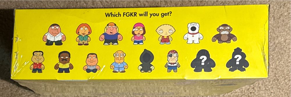 Kidrobot X Family Guy FGKR Collectible Art Box Mini SERIES Blind  vinyl figure collectible [Barcode 883975083489] - Main Image 2