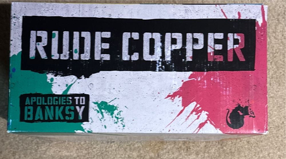 Apologies To Banksy Rude Copper: Do It Yourself  vinyl figure collectible - Main Image 2