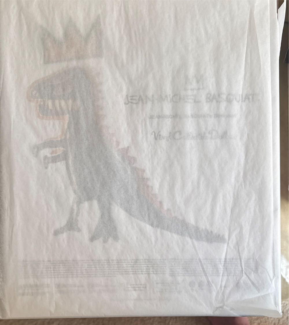 Medicom X Jean Michel Basquiat Jean-Michel Basquiat’s Dinosaur Vinyl Collectible Dolls No.371 Figure  vinyl figure collectible [Barcode 4530956213712] - Main Image 2