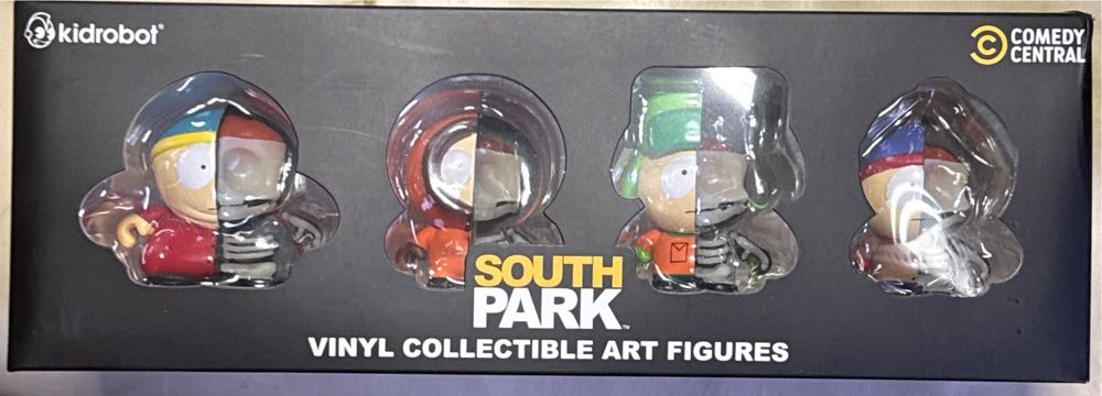 Kidrobot X South Park Anatomy Boys 4-Pack  vinyl figure collectible [Barcode 883975181420] - Main Image 2