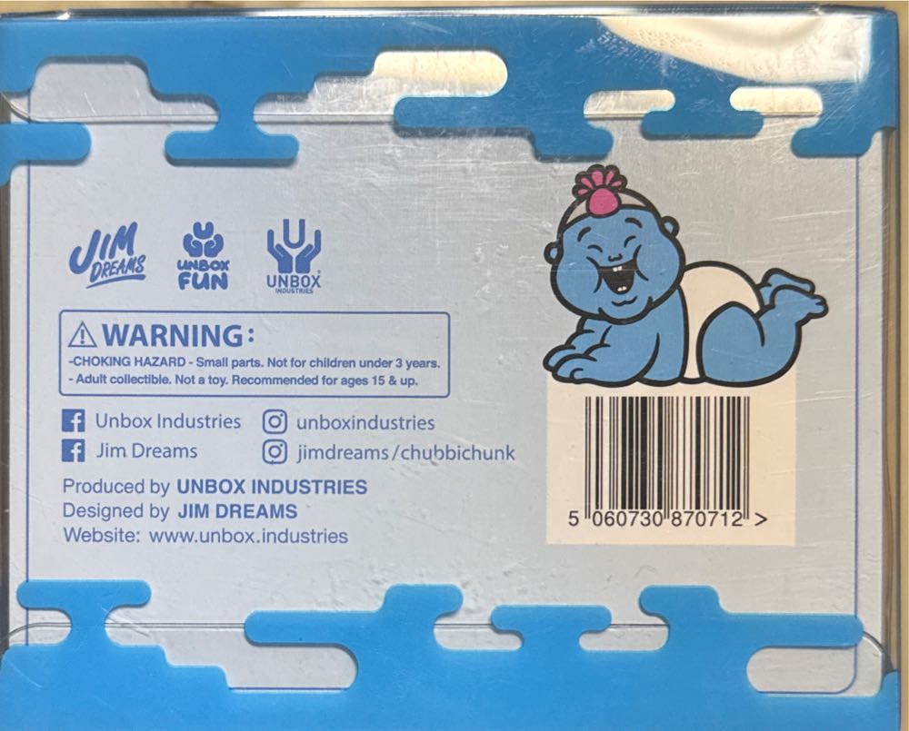 Unbox Industries Chubbi Chunk  vinyl figure collectible [Barcode 5060730870712] - Main Image 2