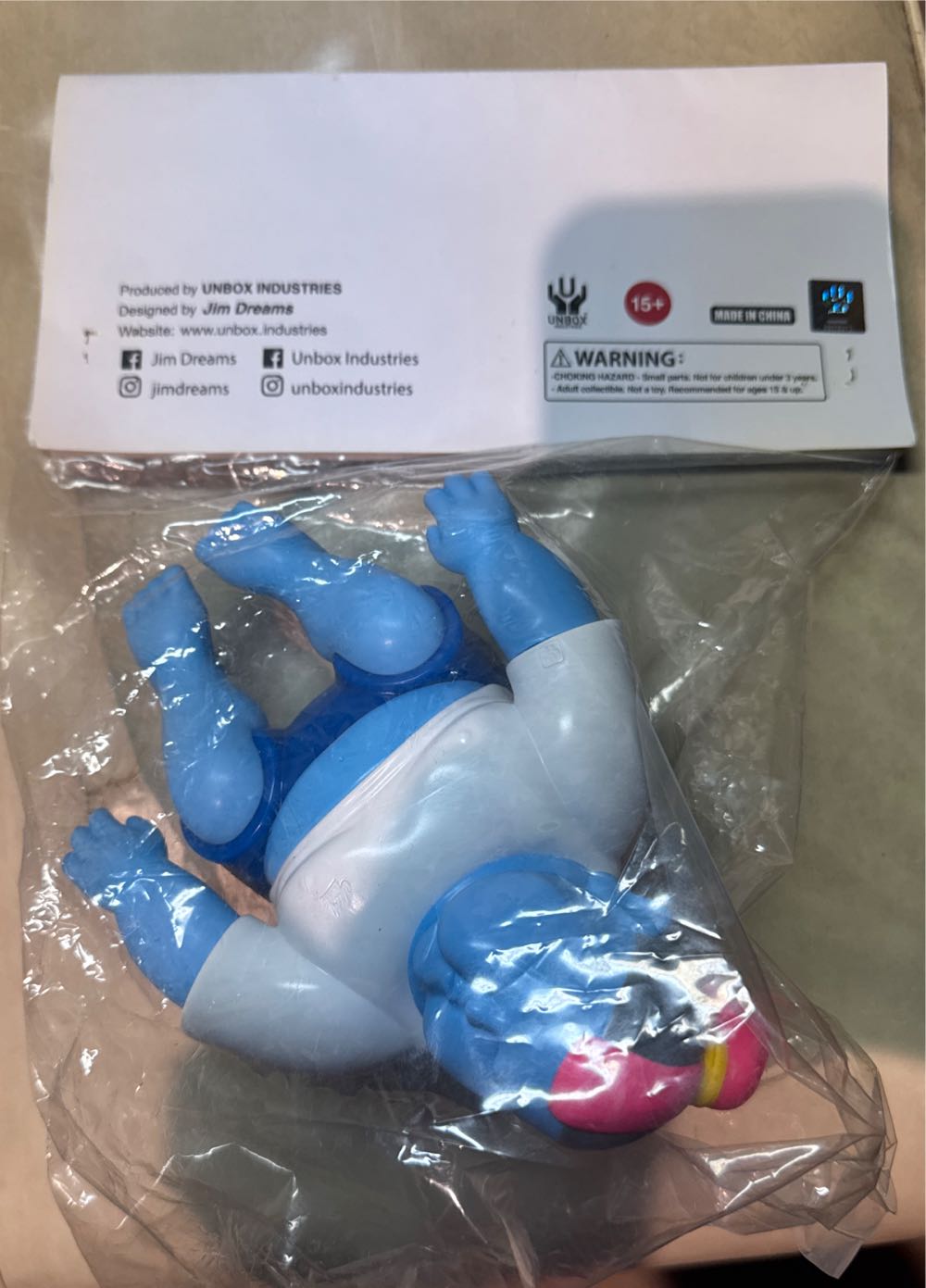 Unbox Industries X Jim Dreams Chuck Sleepy Chuck  vinyl figure collectible - Main Image 2