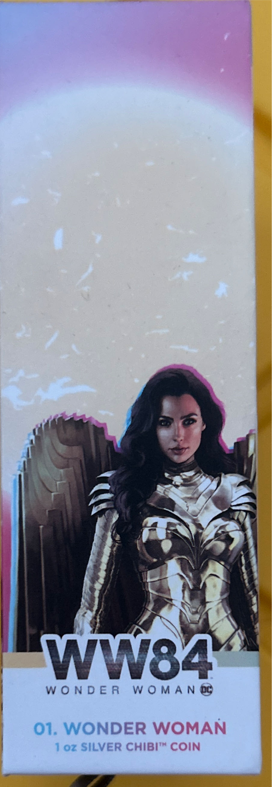 Silver: 2021: 999 Fine Silver: 1 Reg Oz: Niue: Wonder Woman  vinyl figure collectible - Main Image 3