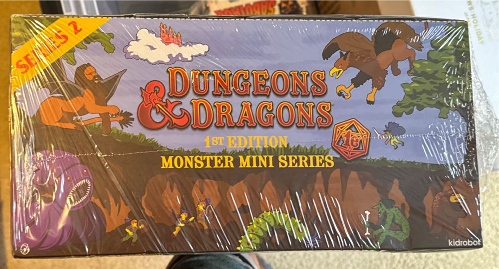 Kidrobot Dungeons & Dragons 1st Edition Monster Mini Series 2  vinyl figure collectible [Barcode 634482683224] - Main Image 3