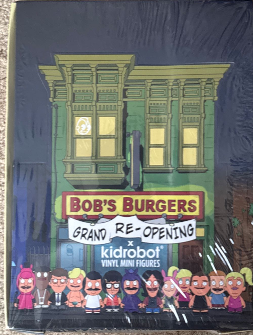 Superman in battle with creature PVC mini statue