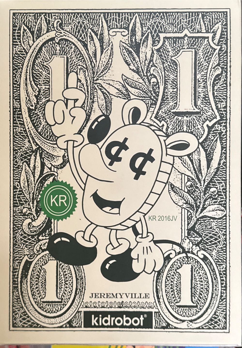 Kidrobot X Jeremyville Lucky Dime Money Box Art Figure  vinyl figure collectible [Barcode 883975142100] - Main Image 2