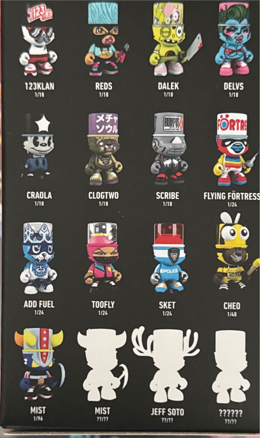 Superplastic Kranky Series One Single Blind Box  vinyl figure collectible [Barcode 745809847202] - Main Image 3