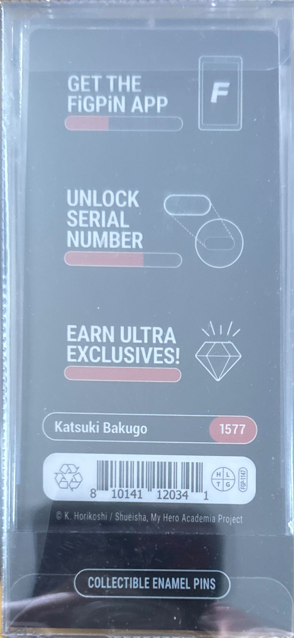 #1577 Figpin: My Hero Academia: Katsumi Bakugo (Poptop) - My Hero Academia vinyl figure collectible [Barcode 810141120341] - Main Image 2