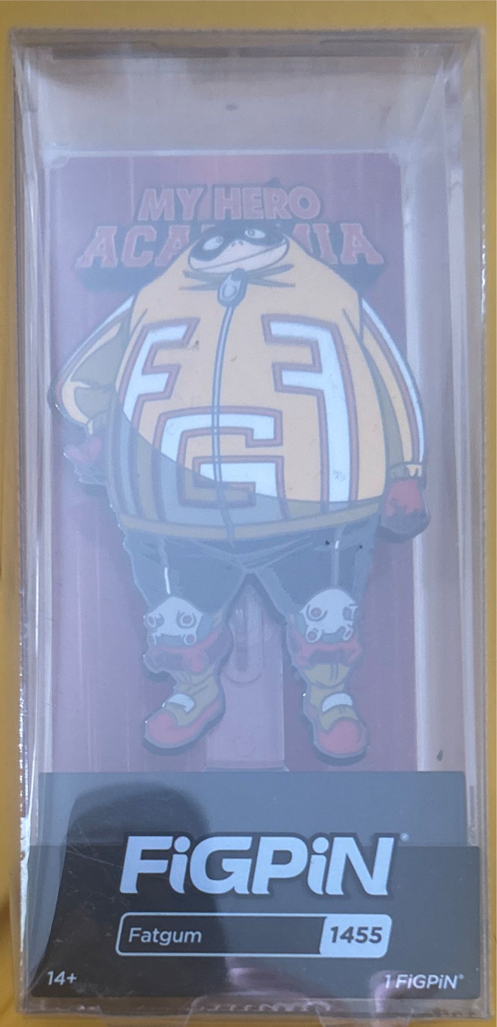 SELL/TRADE #1455 Figpin: My Hero Academia: Fatgum - My Hero Academia vinyl figure collectible [Barcode 810090378046] - Main Image 1