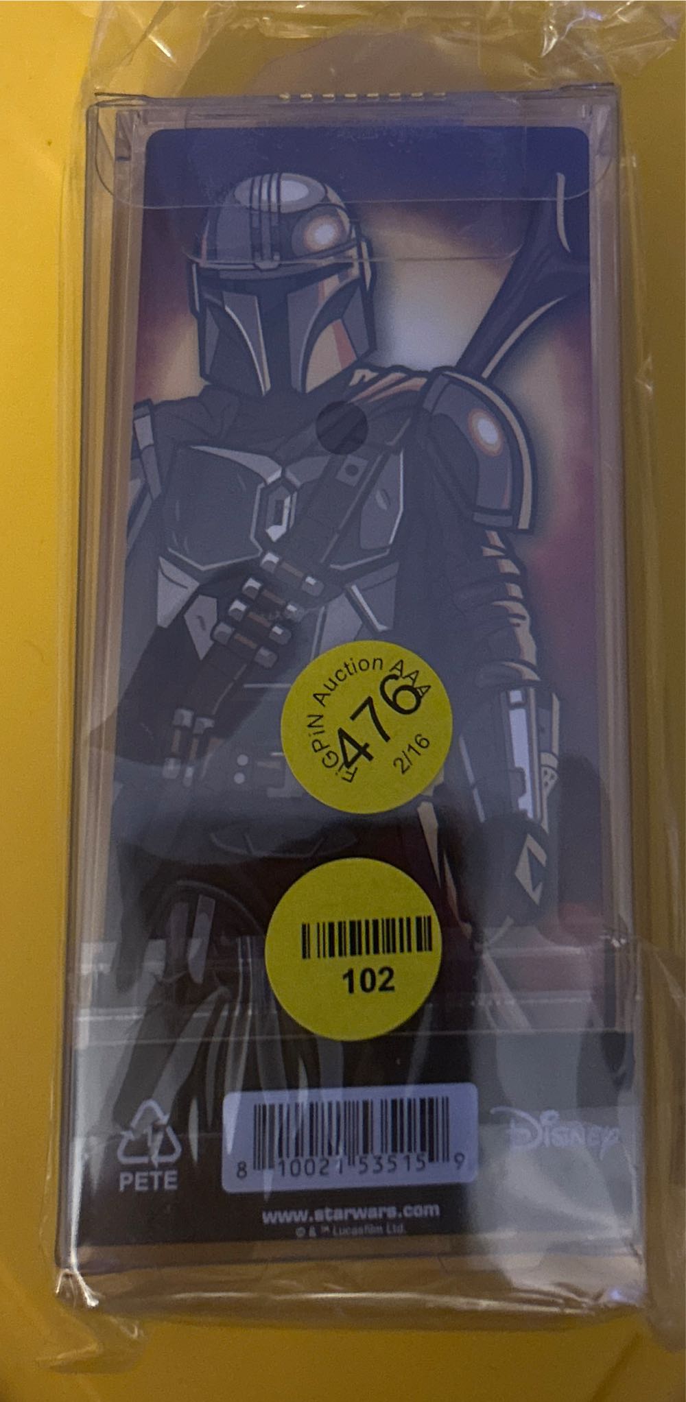 #508 Figpin: Star Wars: The Mandalorian - Star Wars: The Mandalorian vinyl figure collectible [Barcode 810021535159] - Main Image 2