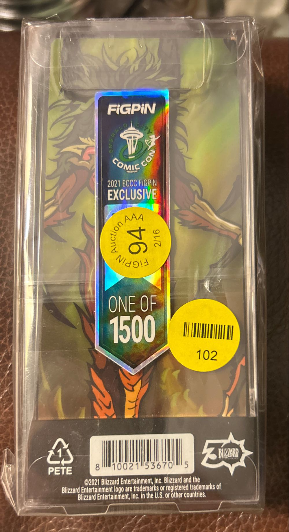 #560 Figpin: Starcraft: Kerrigan (Exclusive Blizzard) - Starcraft vinyl figure collectible [Barcode 810021536705] - Main Image 2