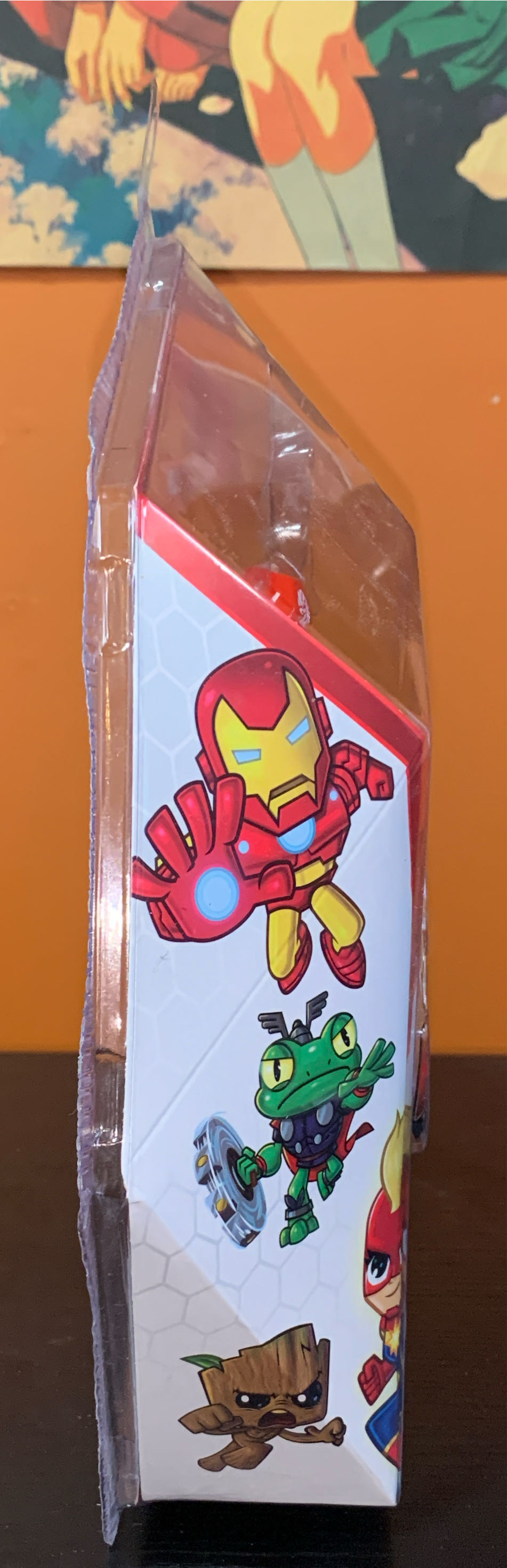 Marvel Battleworld: Series 2 Treachery At Twilight Mega Pack #SP5: Iron Man (Spider-Island Suit)  vinyl figure collectible [Barcode 889698564779] - Main Image 4