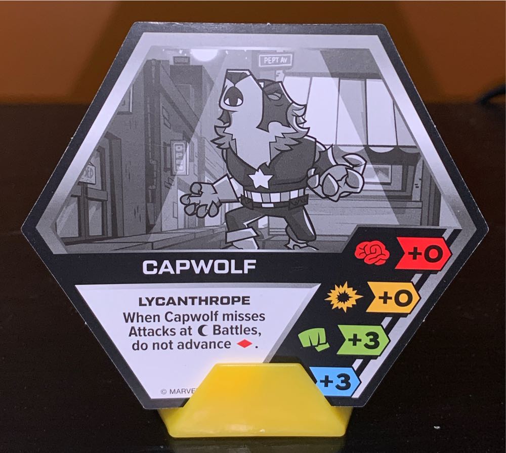 #18/30: Capwolf  vinyl figure collectible - Main Image 3