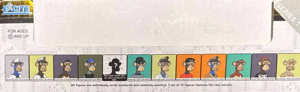 Excite Toys NFTY FIGs 3” Collectible Figures Sealed Case  vinyl figure collectible - Main Image 2