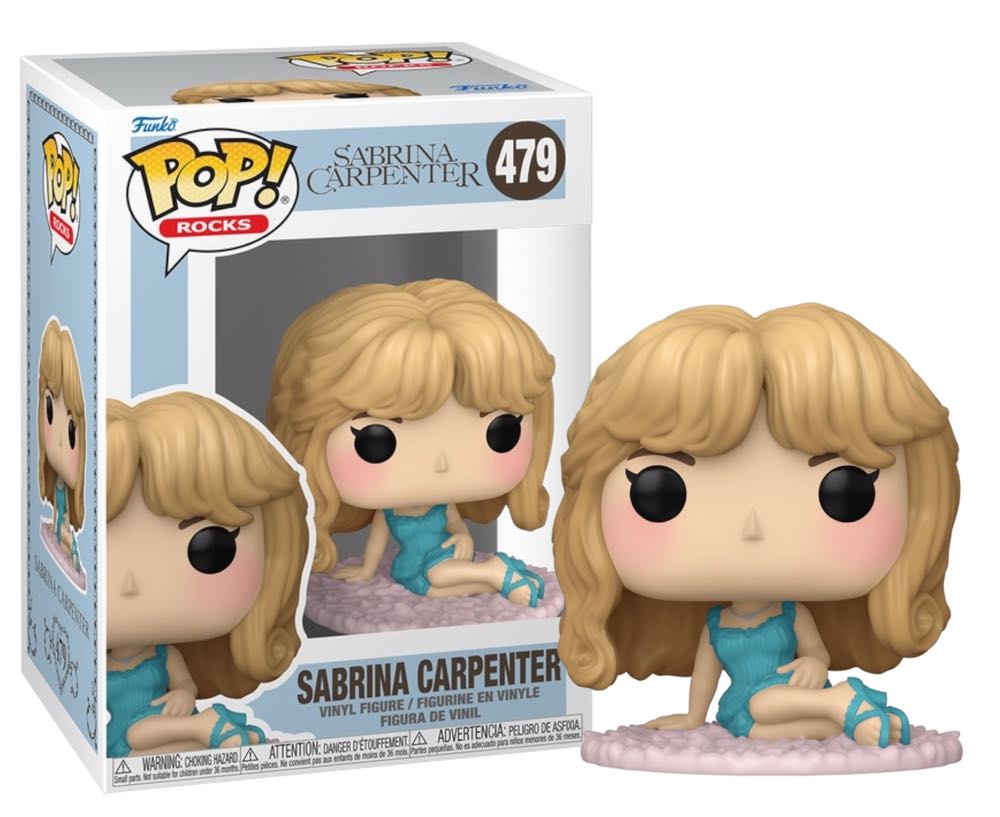 Sabrina Carpenter Pop! 479 - Musicians vinyl figure collectible [Barcode 889698881029] - Main Image 2