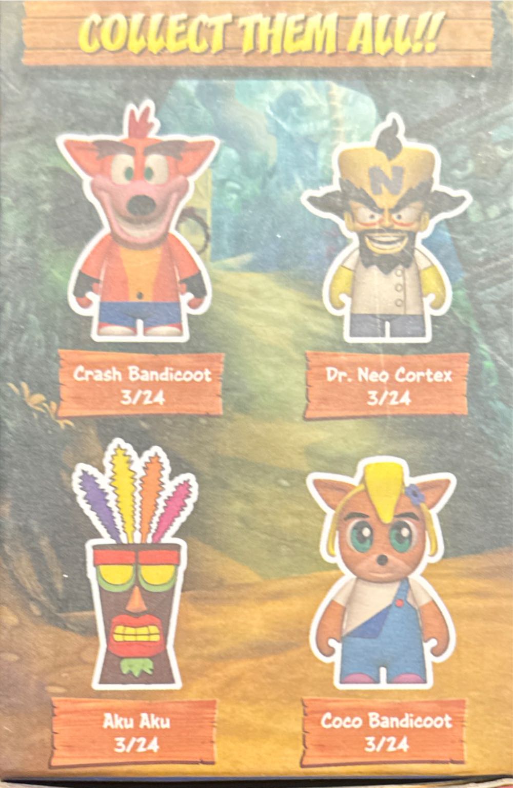 Kidrobot X Crash Bandicoot Vinyl Mini Figure  vinyl figure collectible [Barcode 883975152994] - Main Image 2