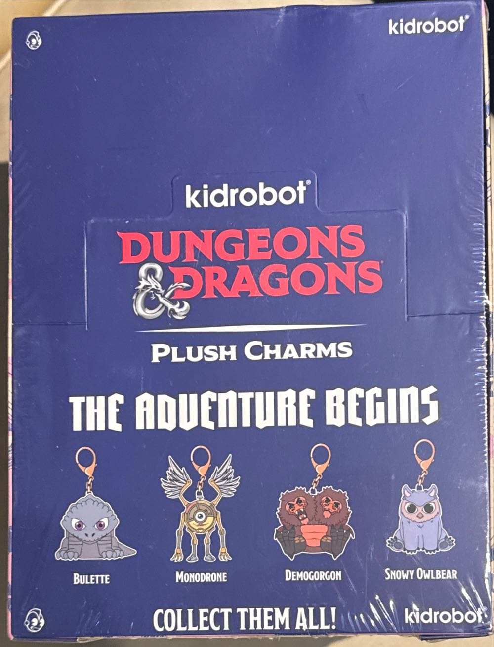 Kidrobot X Dungeons & Dragons Plush Charms Wave 2 Display Case Sealed  vinyl figure collectible [Barcode 634482683187] - Main Image 2