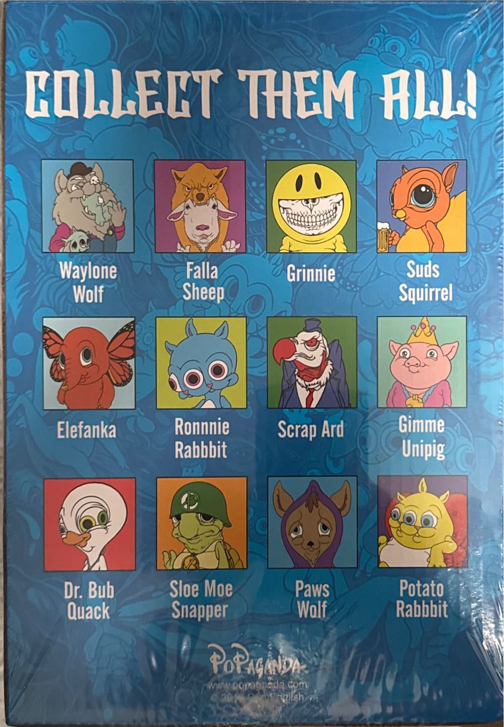 Popaganda X Ron English Delusionville Vinyl Mini Figures Sealed Case  vinyl figure collectible [Barcode 846626026952] - Main Image 3