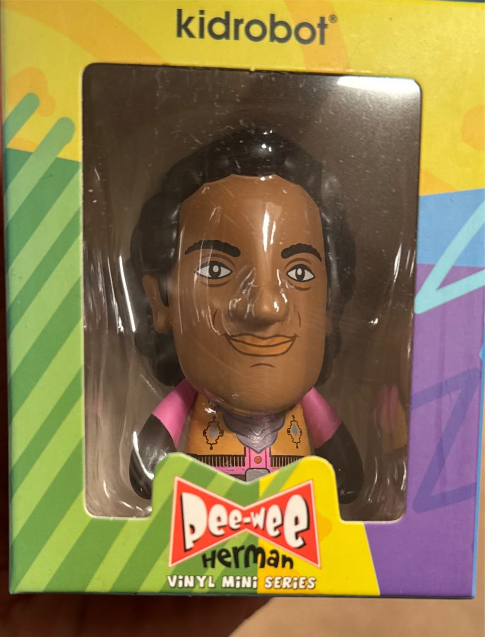 Kidrobot X Pee-Wee Herman Vinyl Mini Figure Cowboy Curtis  vinyl figure collectible [Barcode 883975184735] - Main Image 2
