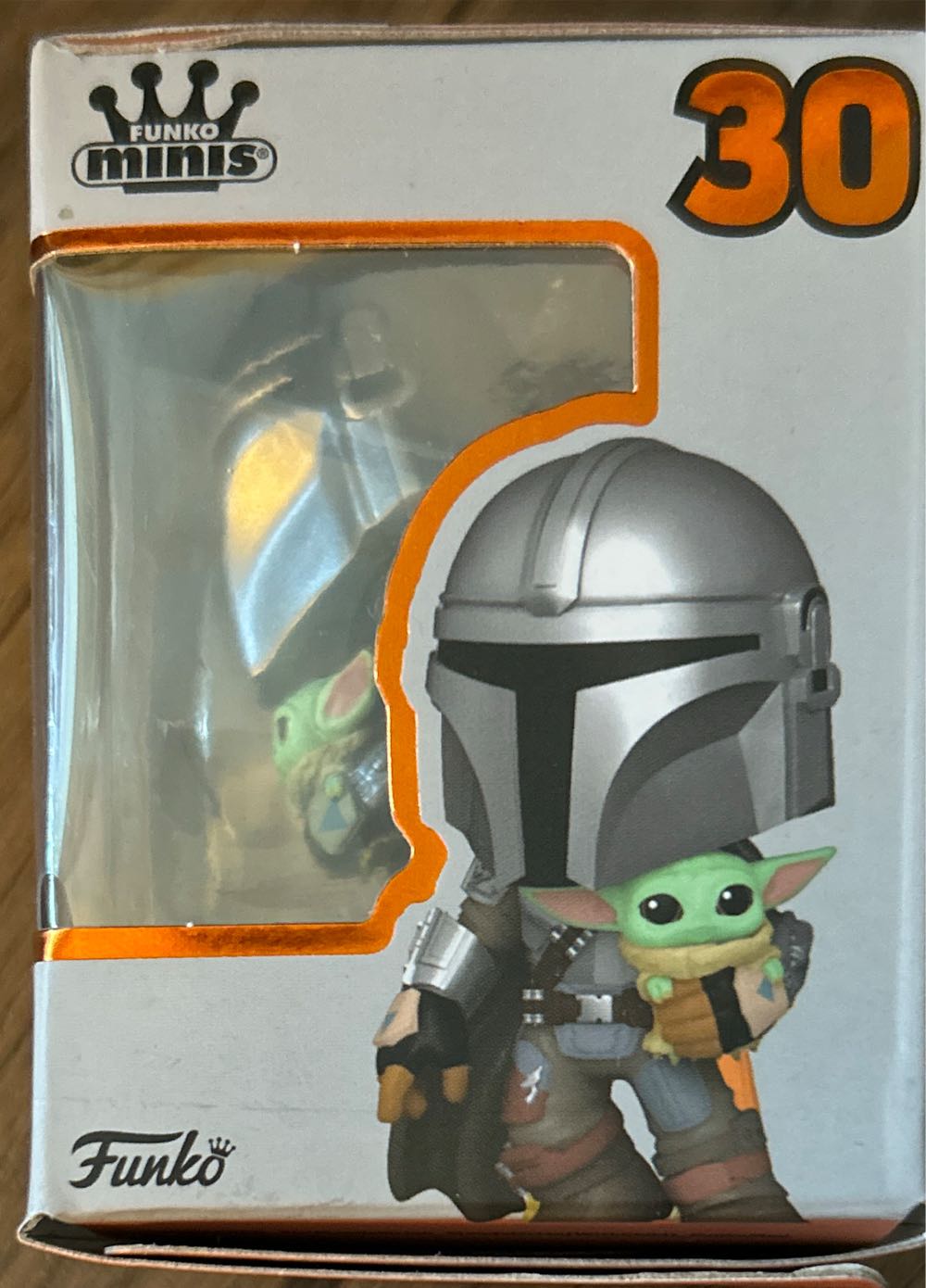 #30 Funko Minis: Star Wars: The Mandalorian: The Mandalorian With Grogu - Star Wars: The Mandalorian vinyl figure collectible [Barcode 889698570640] - Main Image 2