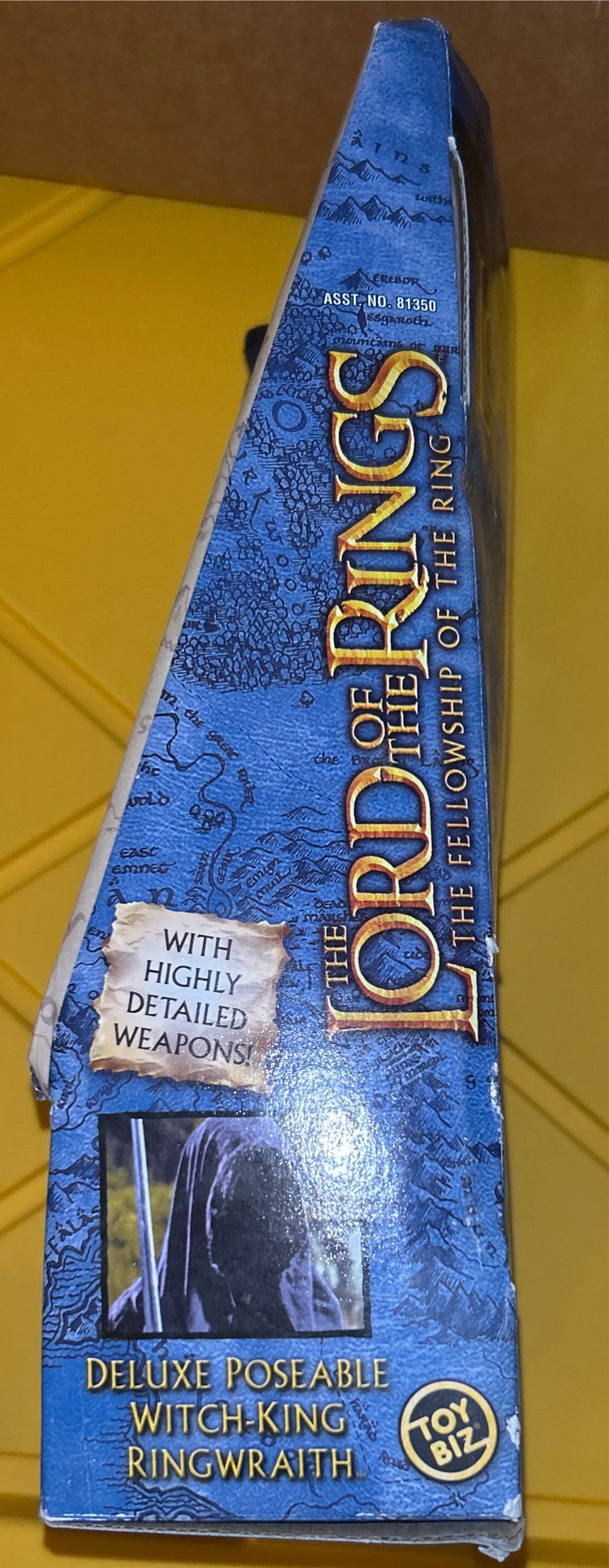 #81359 The Lord Of The Rings: The Fellowship Of The Ring: Deluxe Poseable Witch King Ringwraith - The Lord of the Rings vinyl figure collectible [Barcode 035112813538] - Main Image 2