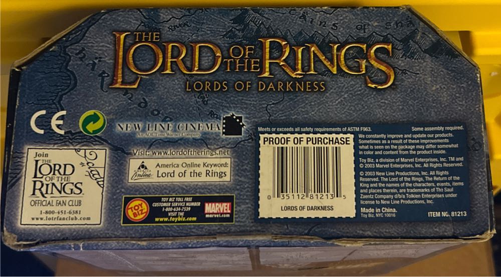 #81213 The Lord Of The Rings: Lords Of Darkness: Saruman The White & Sauron - The Lord of the Rings vinyl figure collectible [Barcode 035112812135] - Main Image 4
