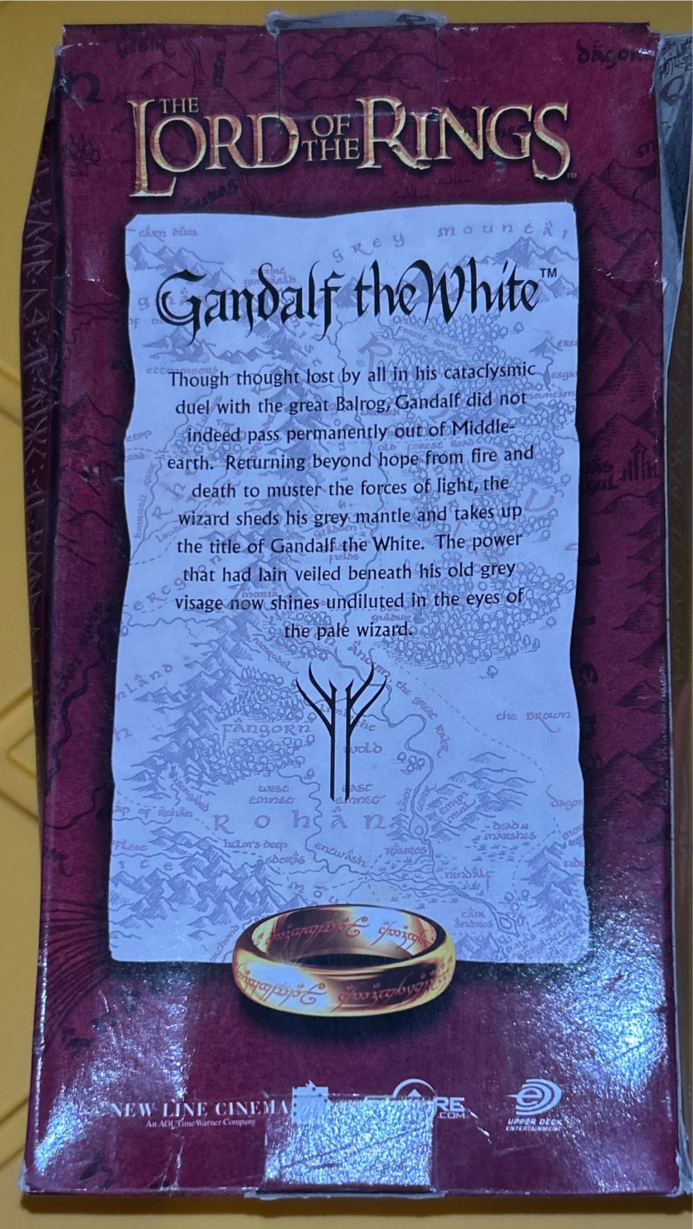 Upper Deck: The Lord Of The Rings: Gandalf The White - The Lord of the Rings vinyl figure collectible [Barcode 782870309697] - Main Image 3