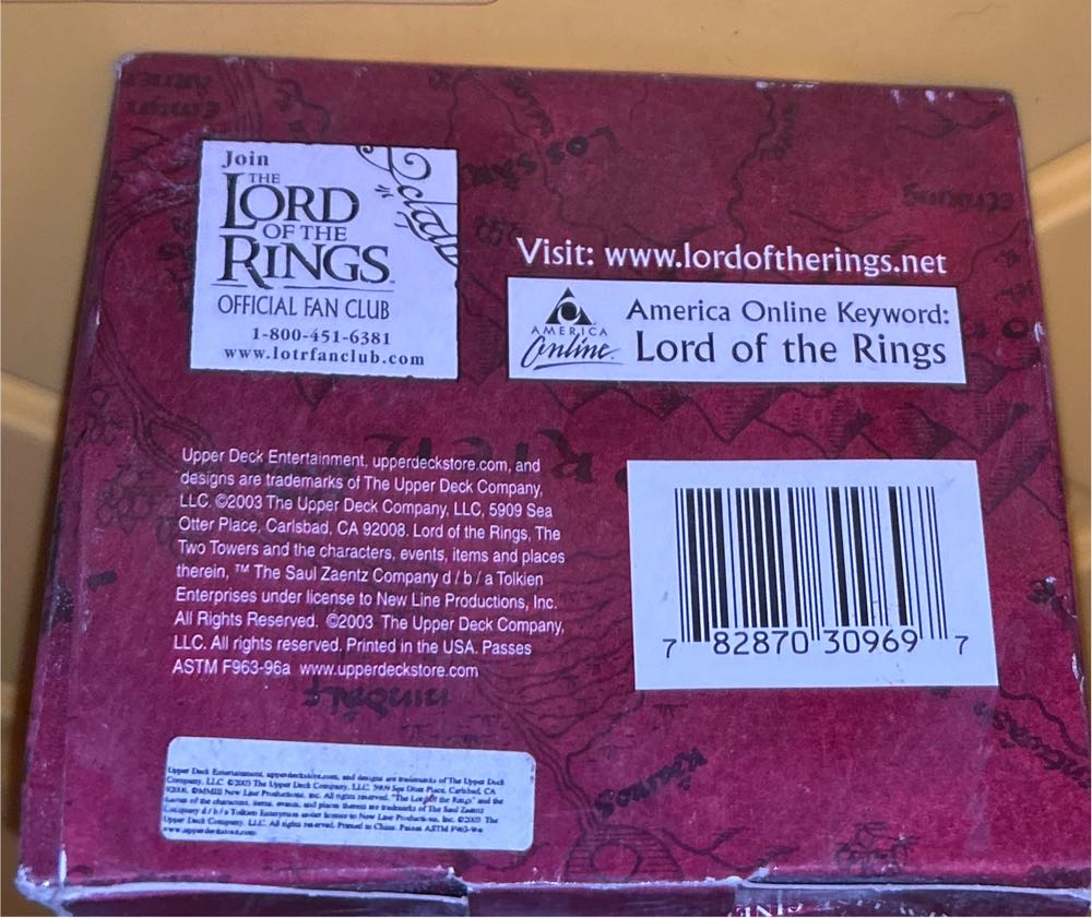 Upper Deck: The Lord Of The Rings: Gandalf The White - The Lord of the Rings vinyl figure collectible [Barcode 782870309697] - Main Image 4