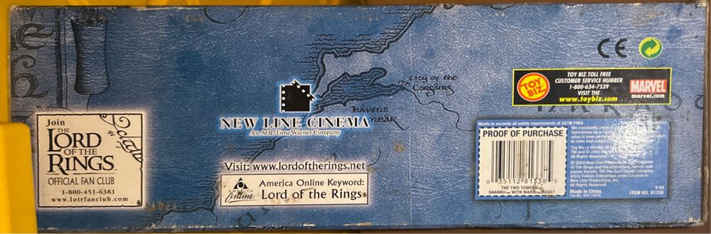 #81338 The Lord Of The Rings: The Two Towers: Deluxe Beast And Rider Set - The Lord of the Rings vinyl figure collectible [Barcode 035112813385] - Main Image 4