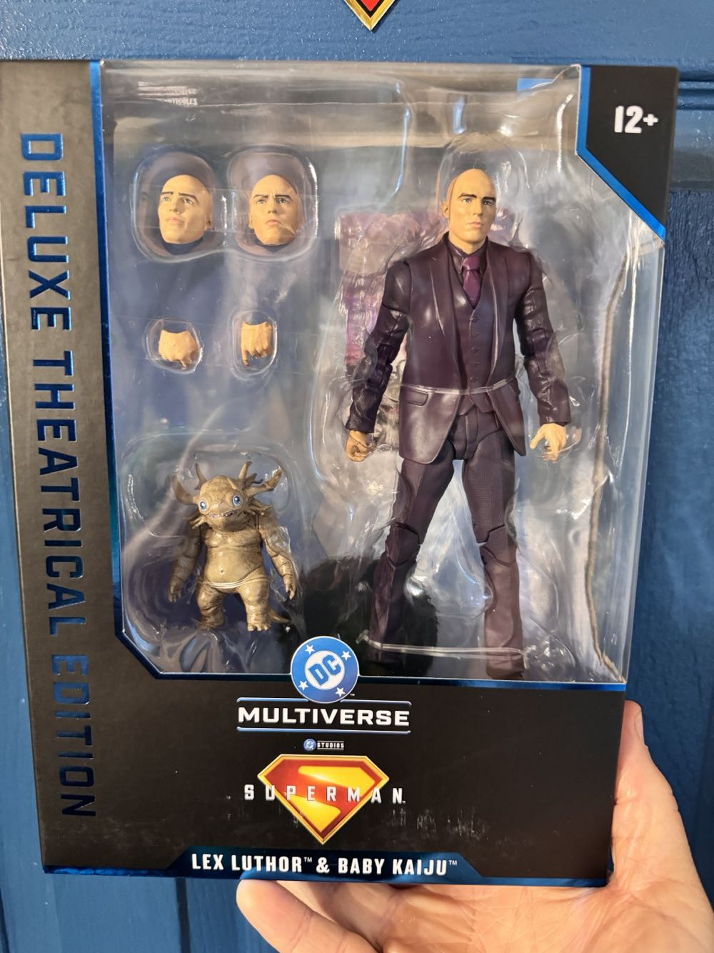 Mcfarlane Toys Dc Multiverse Lex Luthor And Baby Kaiju Superman Movie 7in Action Figure Deluxe Theatrical Edition - DC: Superheroes vinyl figure collectible [Barcode 787926174533] - Main Image 2