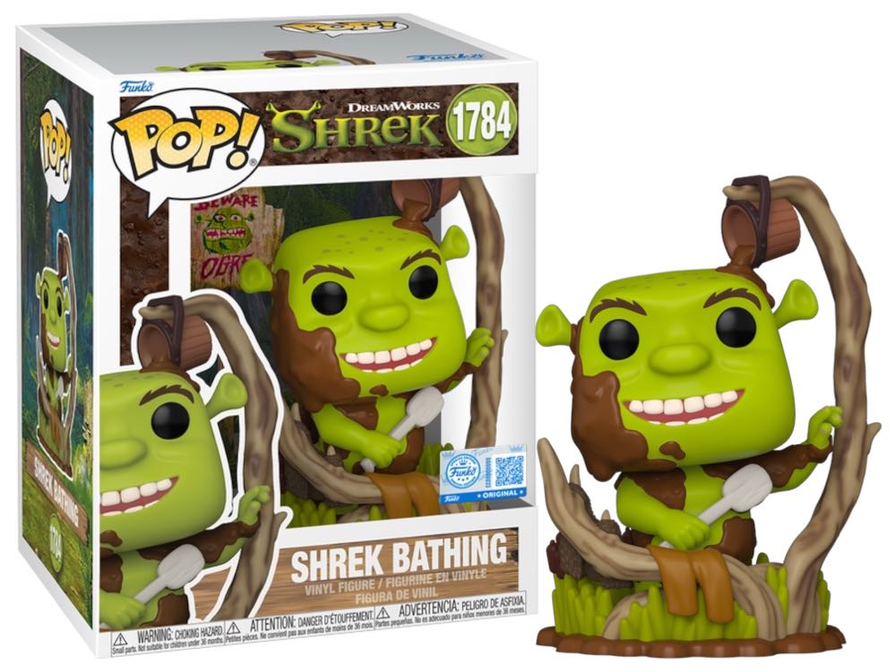Shrek Bathing - Shrek vinyl figure collectible [Barcode 889698852470] - Main Image 2