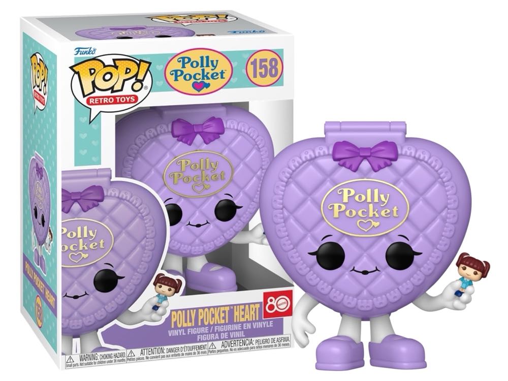 Funko Pop! Vinyl: Polly Pocket Polly Pocket Heart  vinyl figure collectible [Barcode 889698838177] - Main Image 2