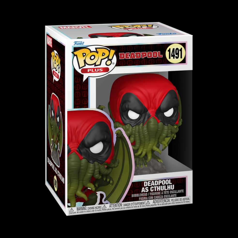 Deadpool as Cthulhu #1491 - Deadpool vinyl figure collectible [Barcode 889698839846] - Main Image 2