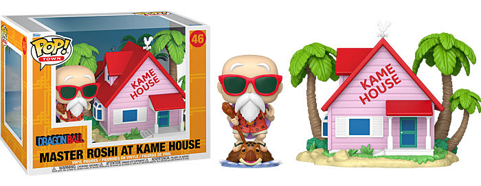 Master Roshi At Kame House - Dragon Ball Z vinyl figure collectible [Barcode 889698837156] - Main Image 2