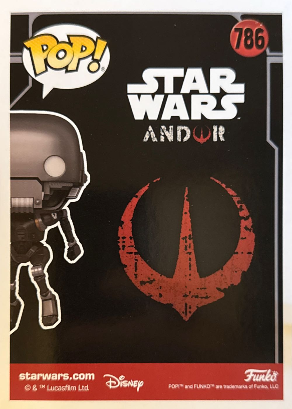 K-2S0 - Star Wars vinyl figure collectible [Barcode 889698869065] - Main Image 3