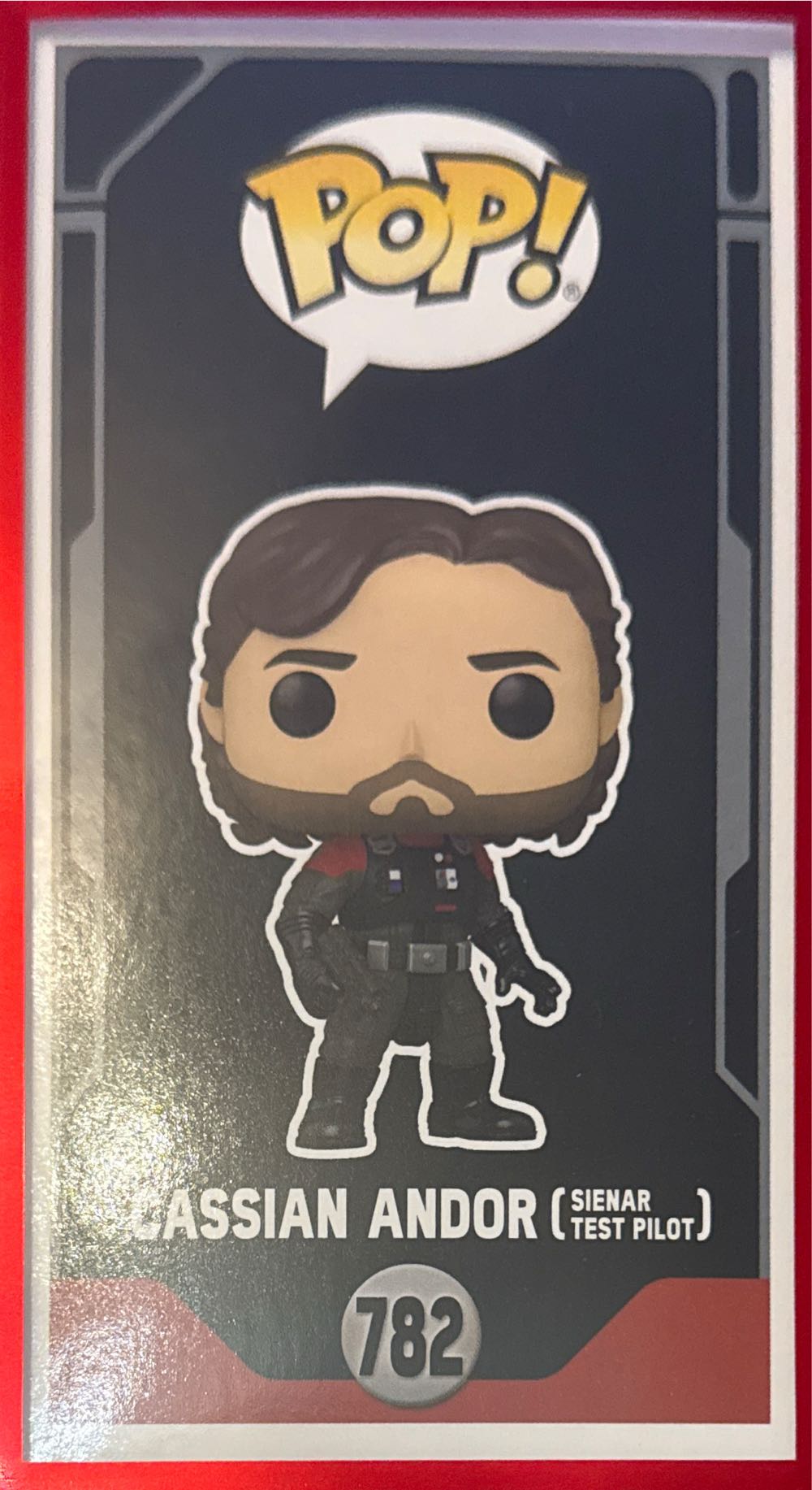 Cassian Andor Sienar Test Pilot  vinyl figure collectible [Barcode 889698801645] - Main Image 3