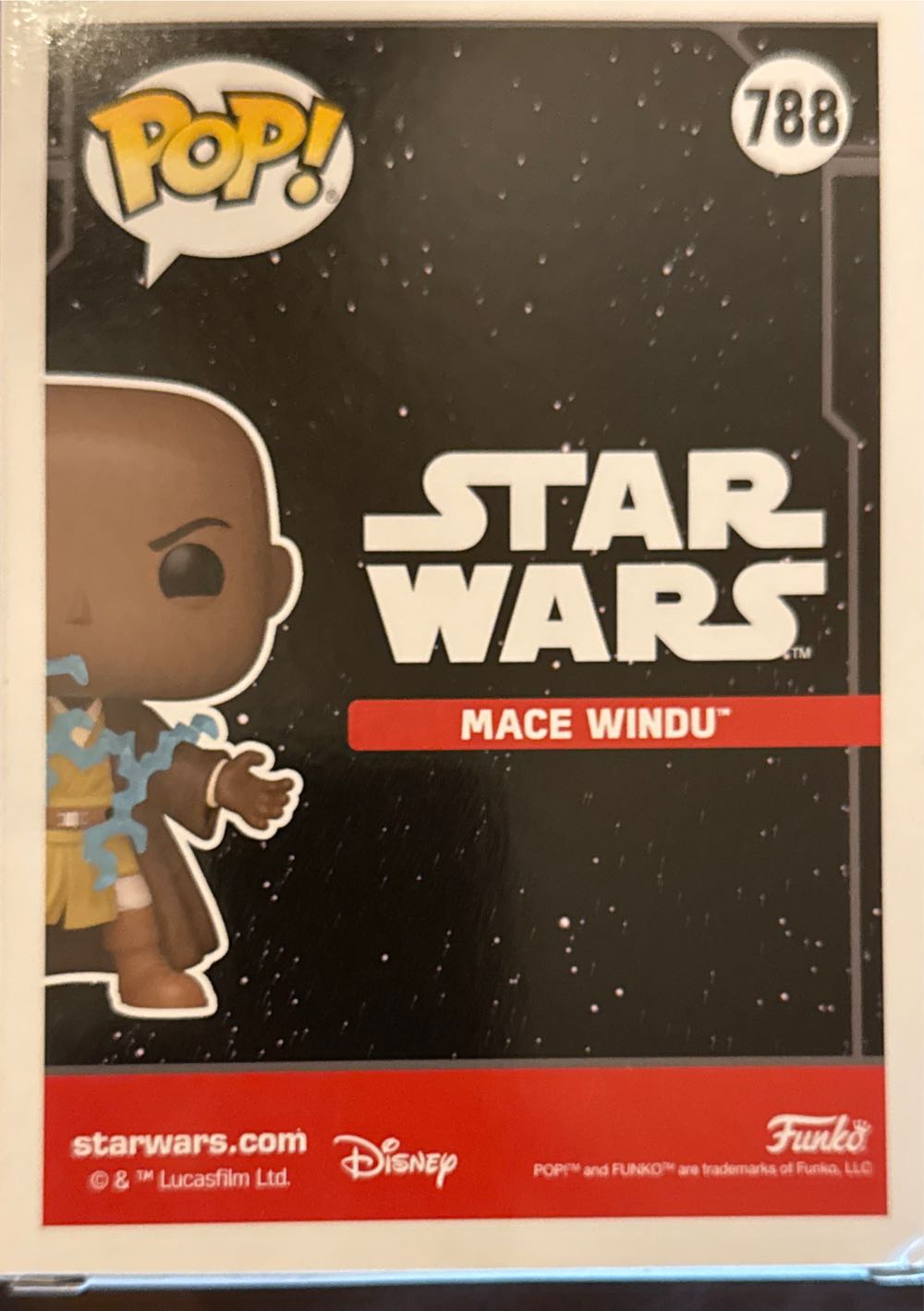 Mace Windu - Star Wars vinyl figure collectible [Barcode 889698872522] - Main Image 3