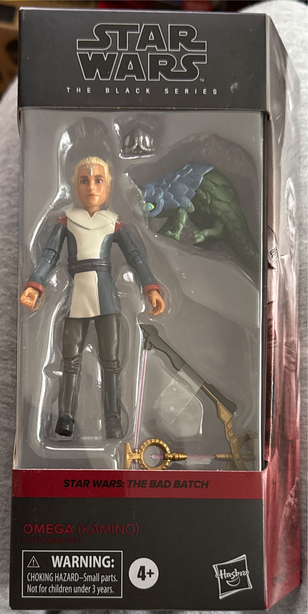 Star Wars The Black Series Omega Kamino Toy 6-inch-scale The Bad Batch Collectible Action Figure And Accessories Kids Ages 4 And Up  vinyl figure collectible [Barcode 5010993981113] - Main Image 2