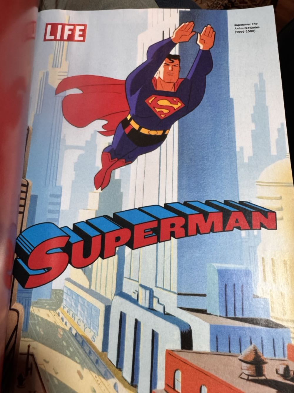 Life Magazine Superman Cover  vinyl figure collectible - Main Image 2