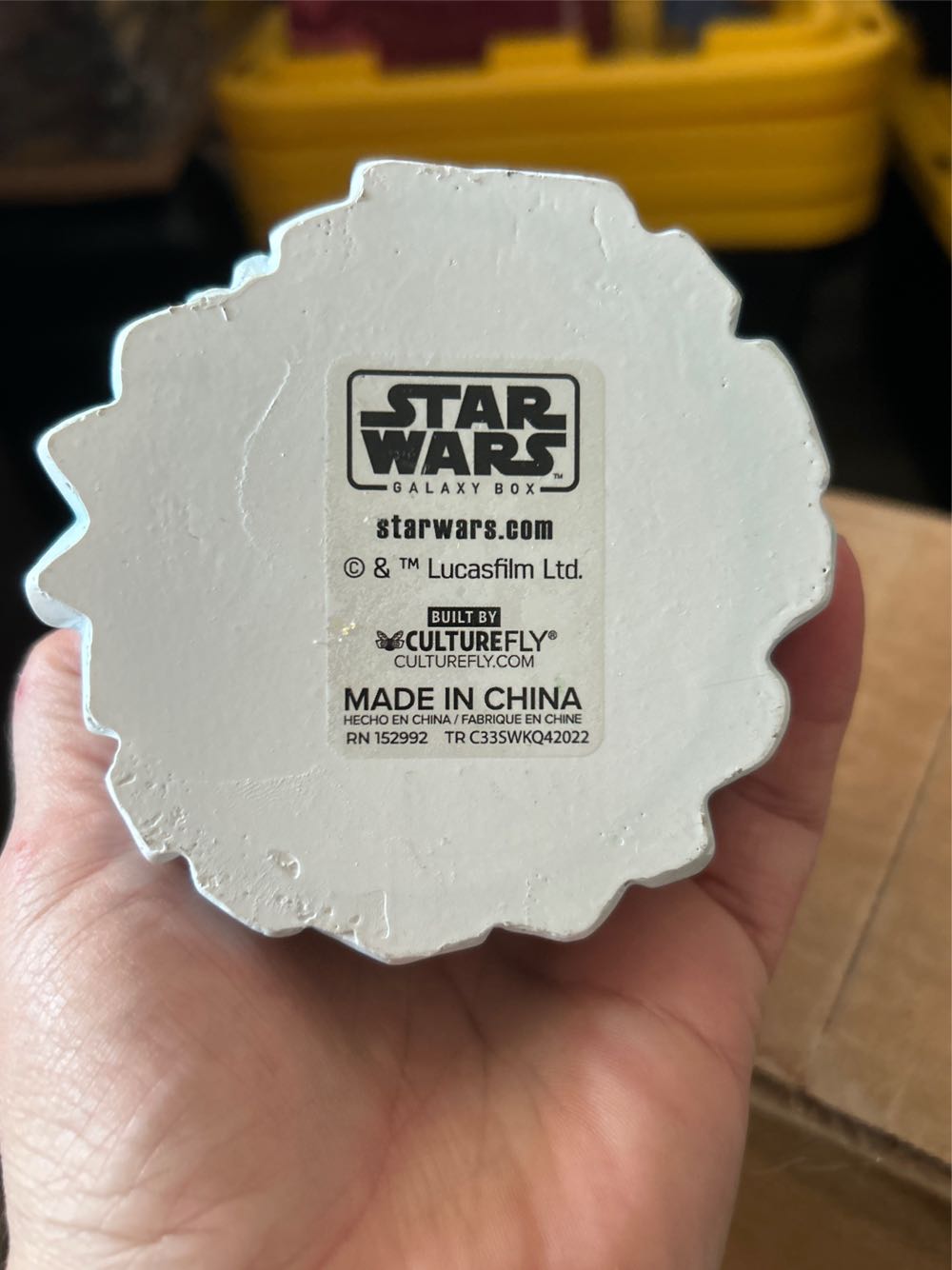 #000 Culturefly: Star Wars: Galaxy Box Snow Globe - Star Wars vinyl figure collectible - Main Image 2