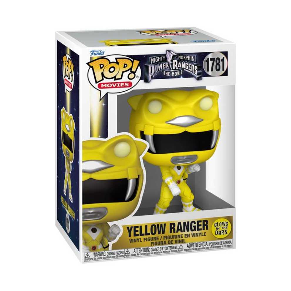 Yellow Ranger - Mighty Morphin Power Rangers vinyl figure collectible [Barcode 889698811996] - Main Image 2