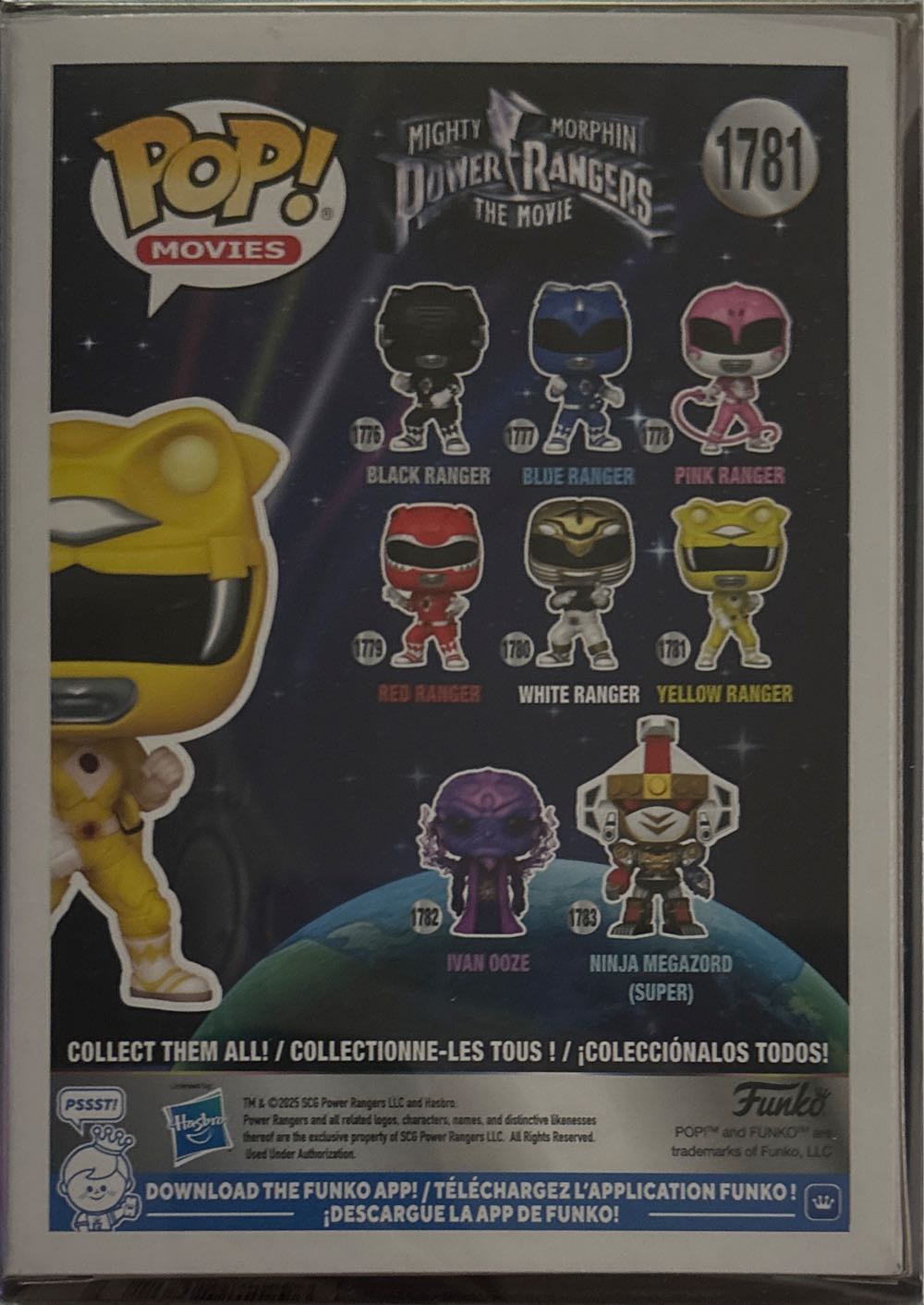 Yellow Ranger - Mighty Morphin Power Rangers vinyl figure collectible [Barcode 889698811996] - Main Image 3