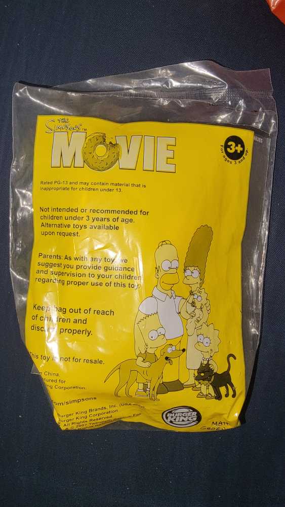 Burger King - The Simpsons vinyl figure collectible - Main Image 2