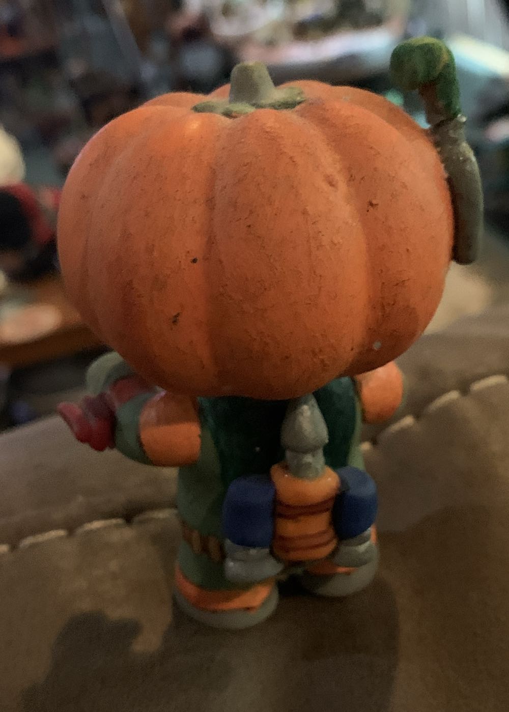Boba Fett Pumpkin Head  vinyl figure collectible - Main Image 4