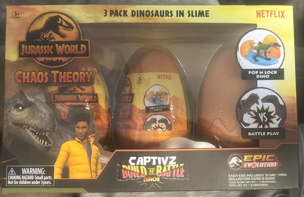 Mattel Jurassic World Bite Club Dinosaur Action Figure & Accessory Tyrannosaurus Rex Chubby-stylized Toy Collectible