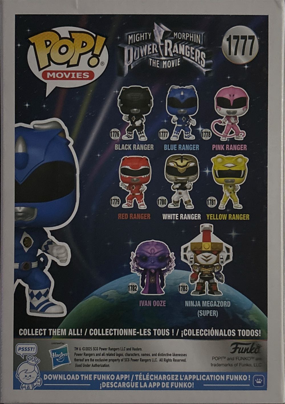 Blue Ranger - Mighty Morphin Power Rangers vinyl figure collectible [Barcode 889698811941] - Main Image 3