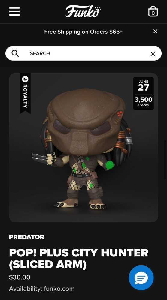 City Hunter (Sliced Arm) - Predator vinyl figure collectible [Barcode 889698880718] - Main Image 2