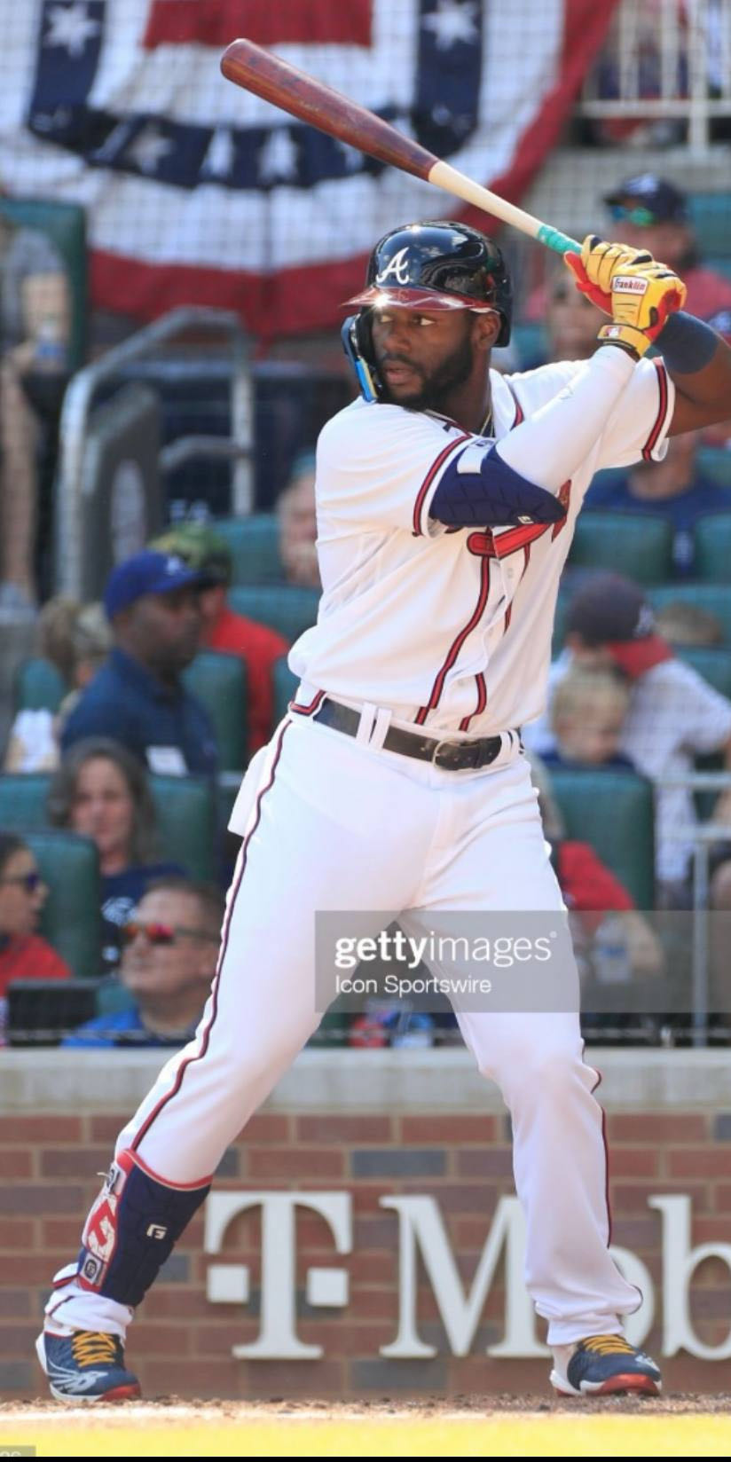 Michael Harris - Autographed - Cleats - Game Used - Brave vinyl figure collectible - Main Image 2